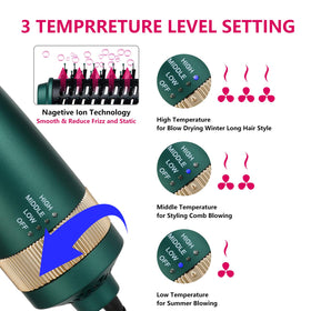 Sinperne 25mm curling brush head for defined curls.