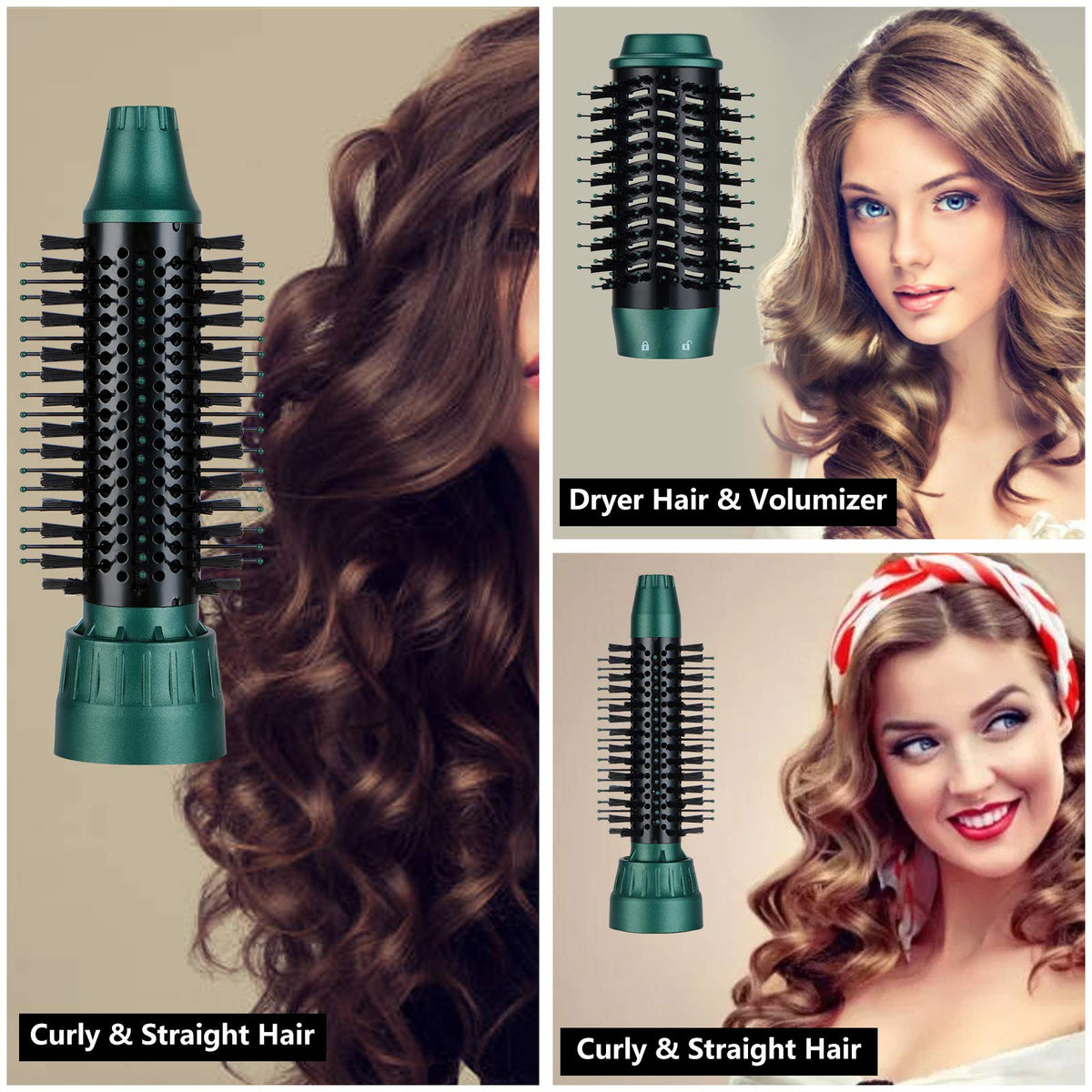Sinperne blow dryer head for quick drying and smooth finish.