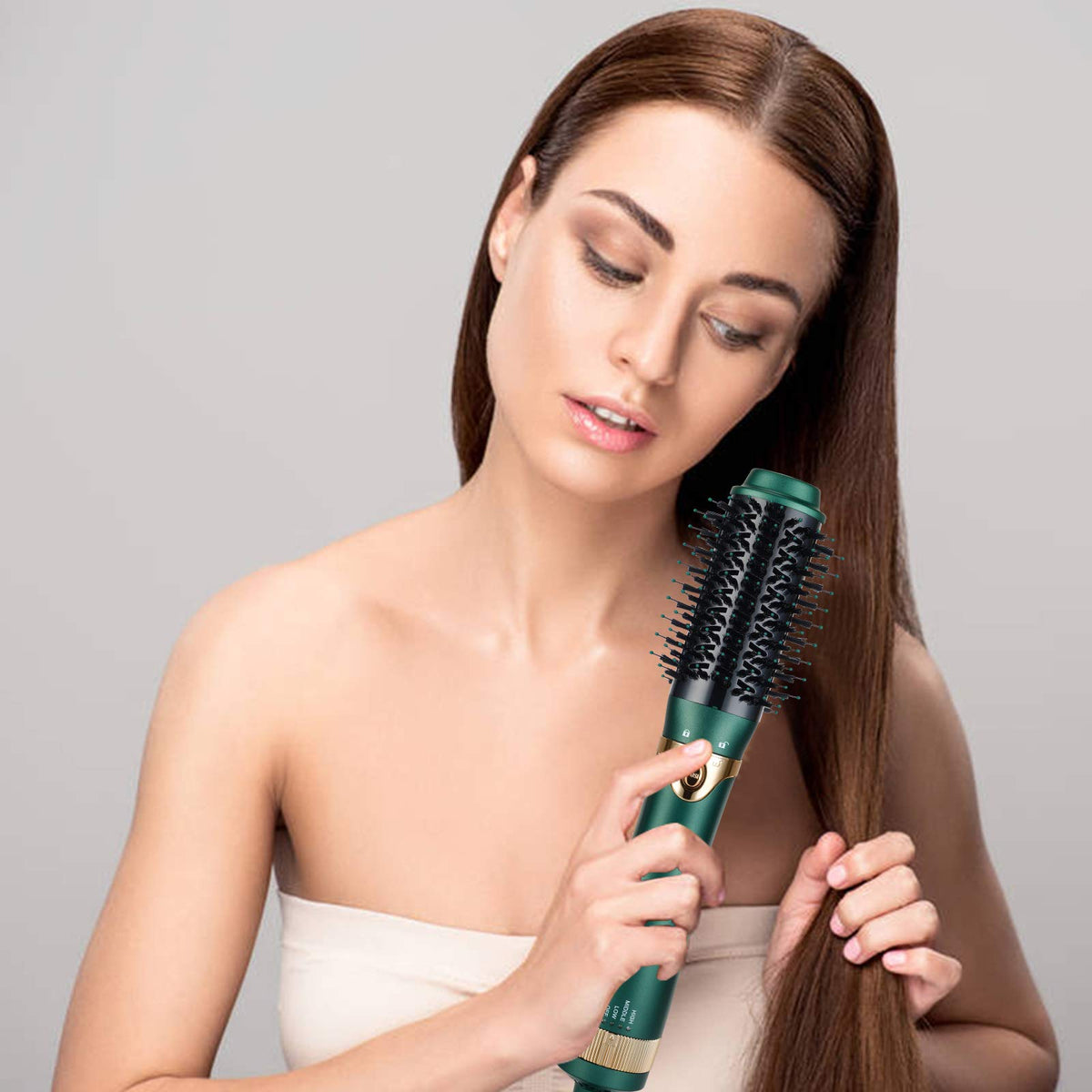 Sinperne results show smoother, shinier hair with added volume.