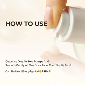 SINSURU Watery Sulfur 82 serum on skin demonstrates calming, daily-use potential
