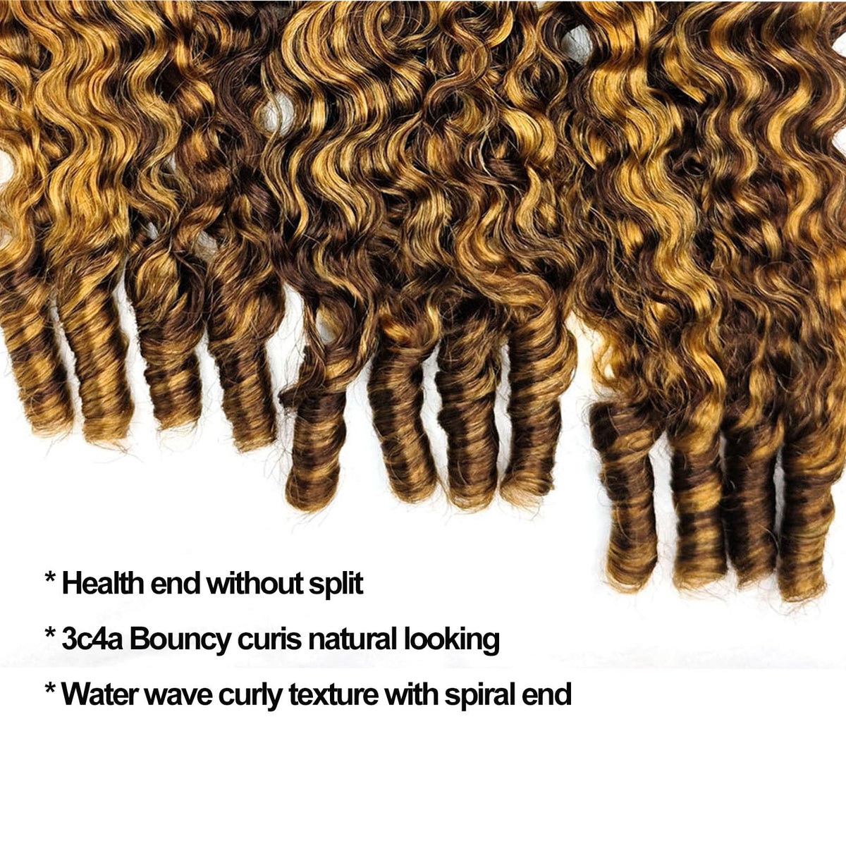 Sinuowei Burmese curly bundles 20 inch water wave hair for dramatic length and seamless movement