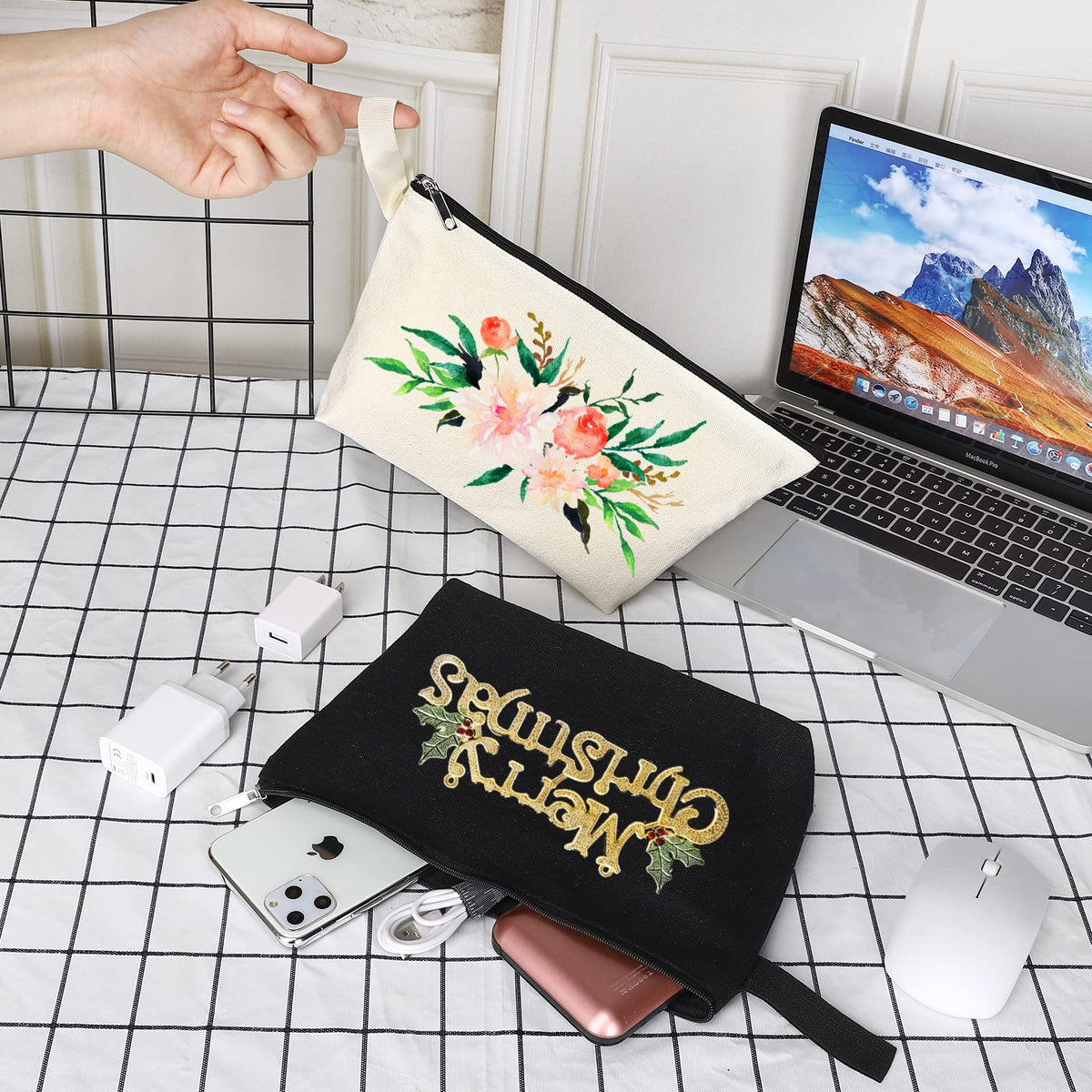 Sinzip blank-sides canvas bag invites DIY customization.