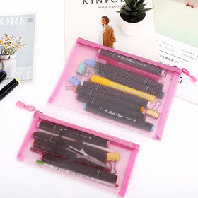 Sinzip mesh pouches in black, grey, and white for color coding and easy sorting.