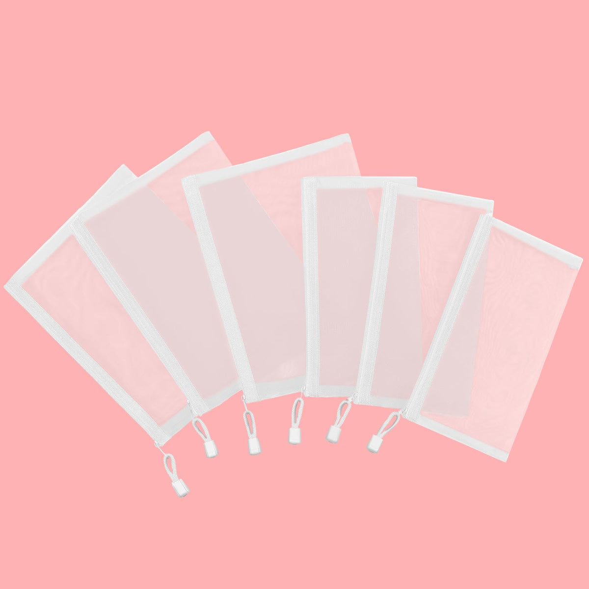 Sinzip nylon mesh bag offers clear visibility for quick packing and item identification.