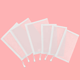 Sinzip nylon mesh bag offers clear visibility for quick packing and item identification.