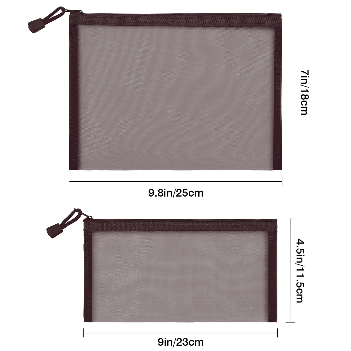 Sinzip passport and toiletry pocket keeps travel items organized.