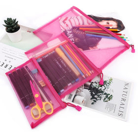 Sinzip mesh pouch B6 size ideal for travel cards and cables.
