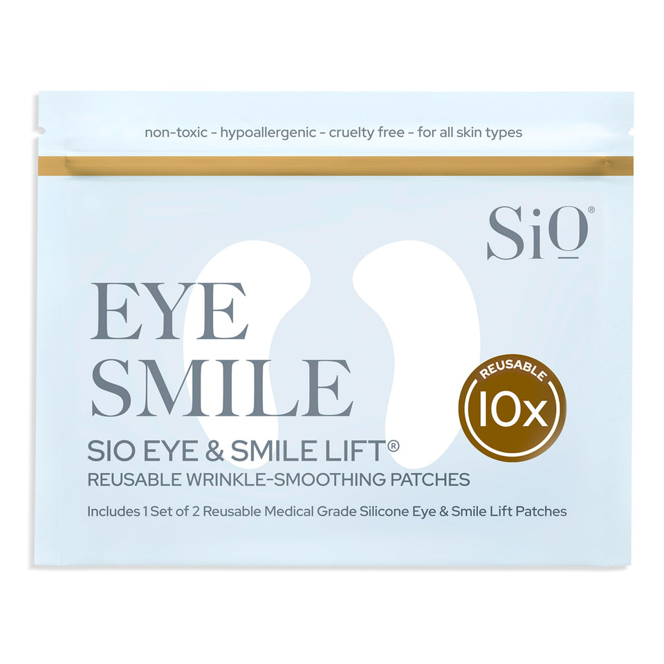 SiO Beauty eye patch close-up ready to smooth fine lines overnight