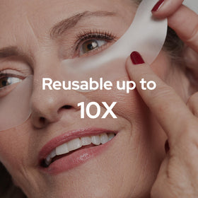 SiO Beauty silicone patches on skin providing hydration support