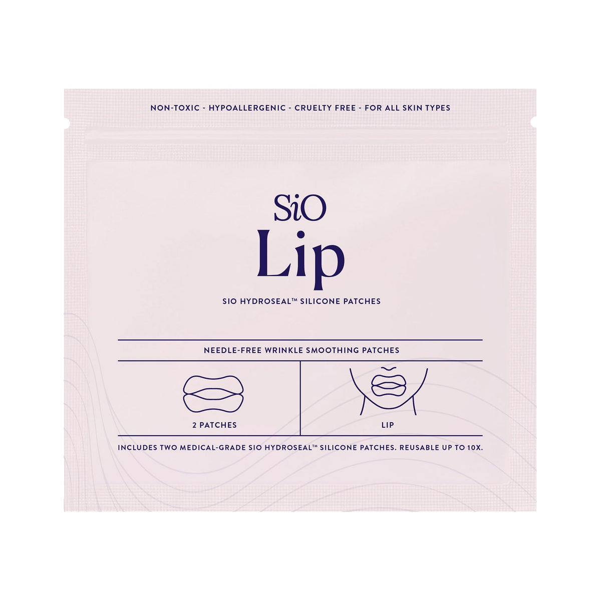SiO Beauty Super LipLift: set of two patches for convenient at-home lip care.
