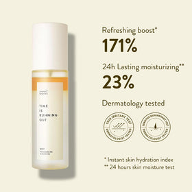 SIORIS Hydrating Face Mist spray nozzle ready for refreshing applications