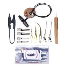 Siphis Interlocking Tool for Locs small close-up for micro loc maintenance