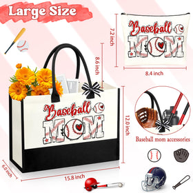 SiplyHaven Baseball Mom gift set packaging, ready for gifting.