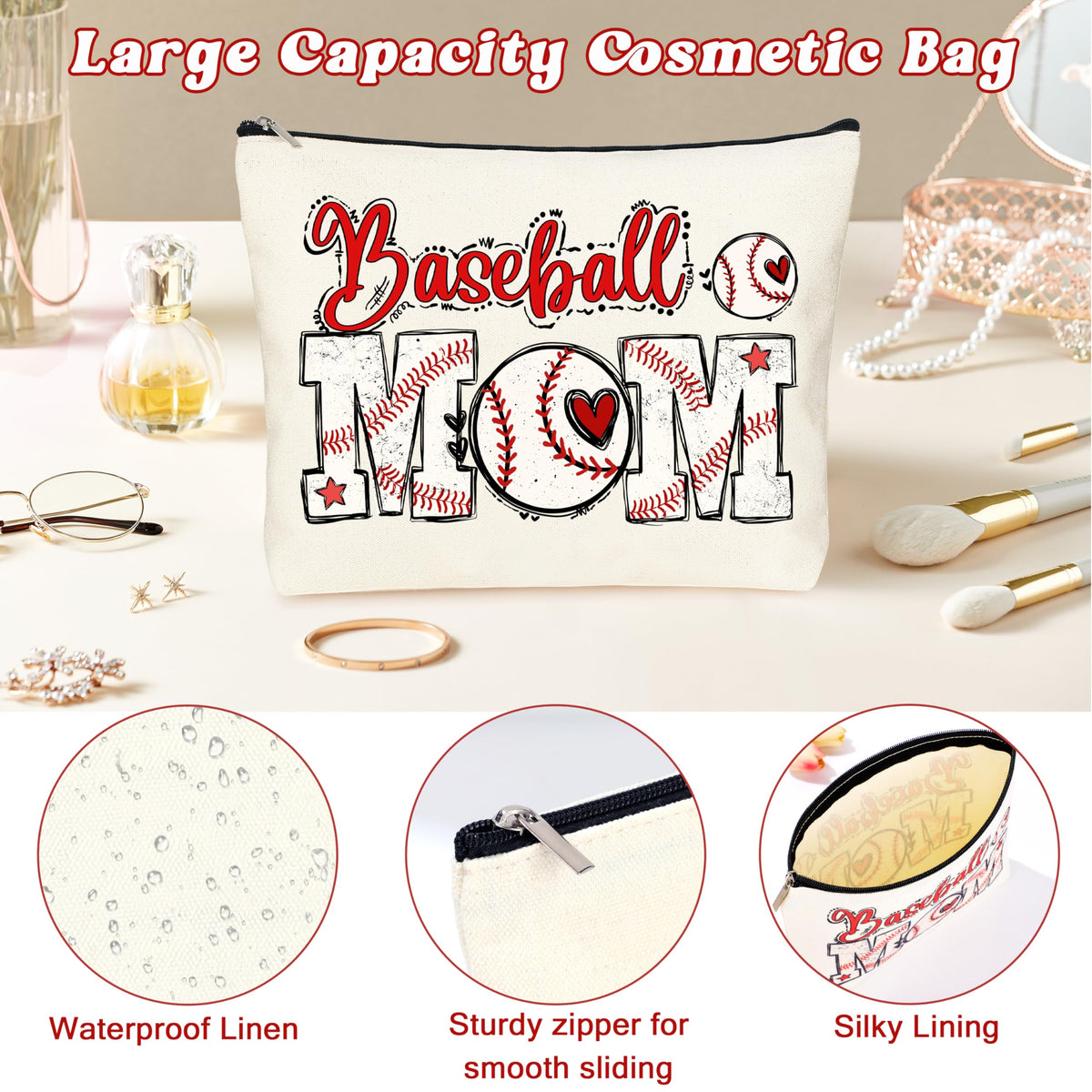 SiplyHaven tote handles with cross-stitch reinforce durability.