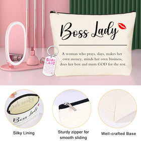 SiplyHaven Boss Lady gift lavender candle creating a calming desk ambiance