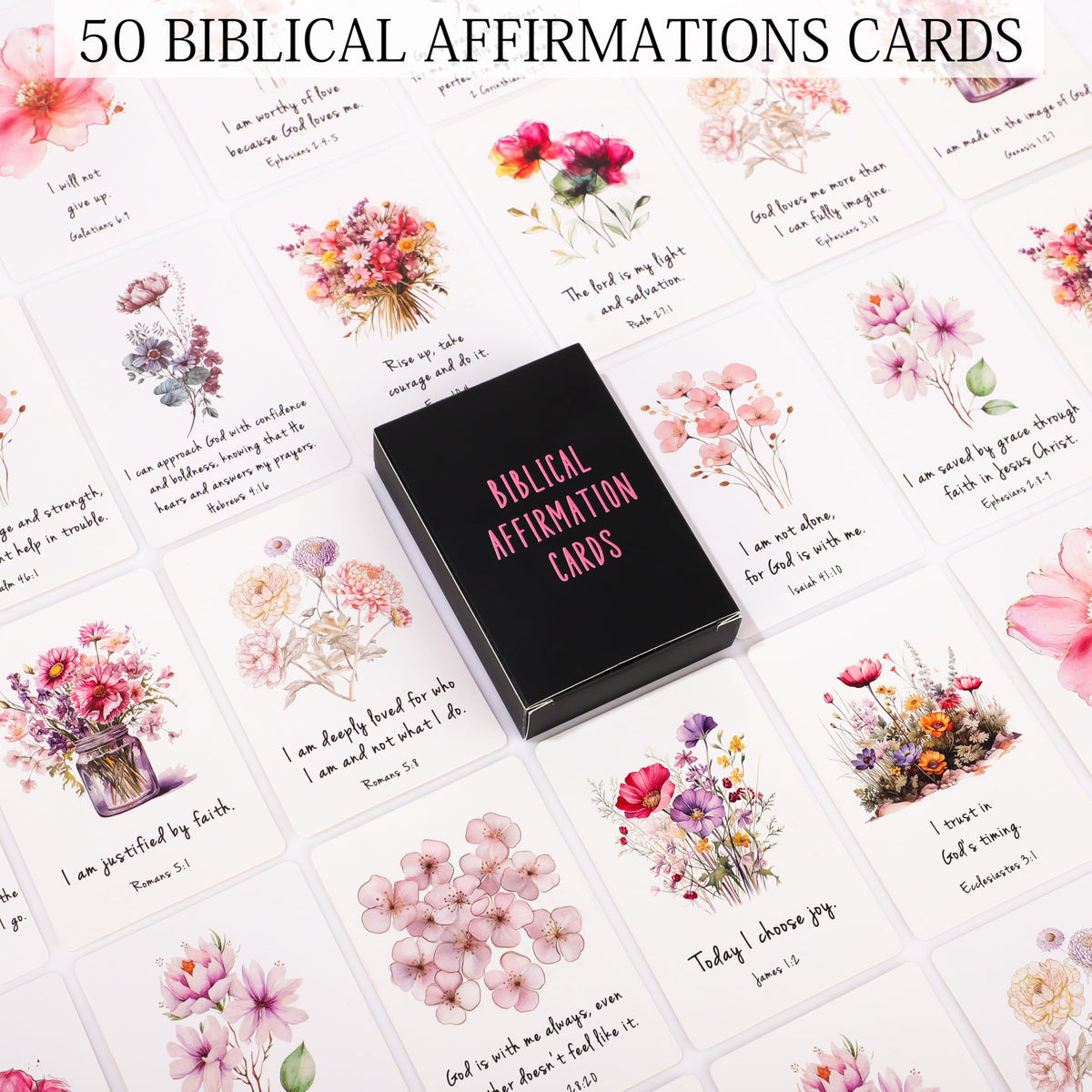 SiplyHaven wildflower pattern gift set complements sacred texts.
