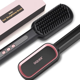 SIQUER detangling and straightening brush combination for smooth hair
