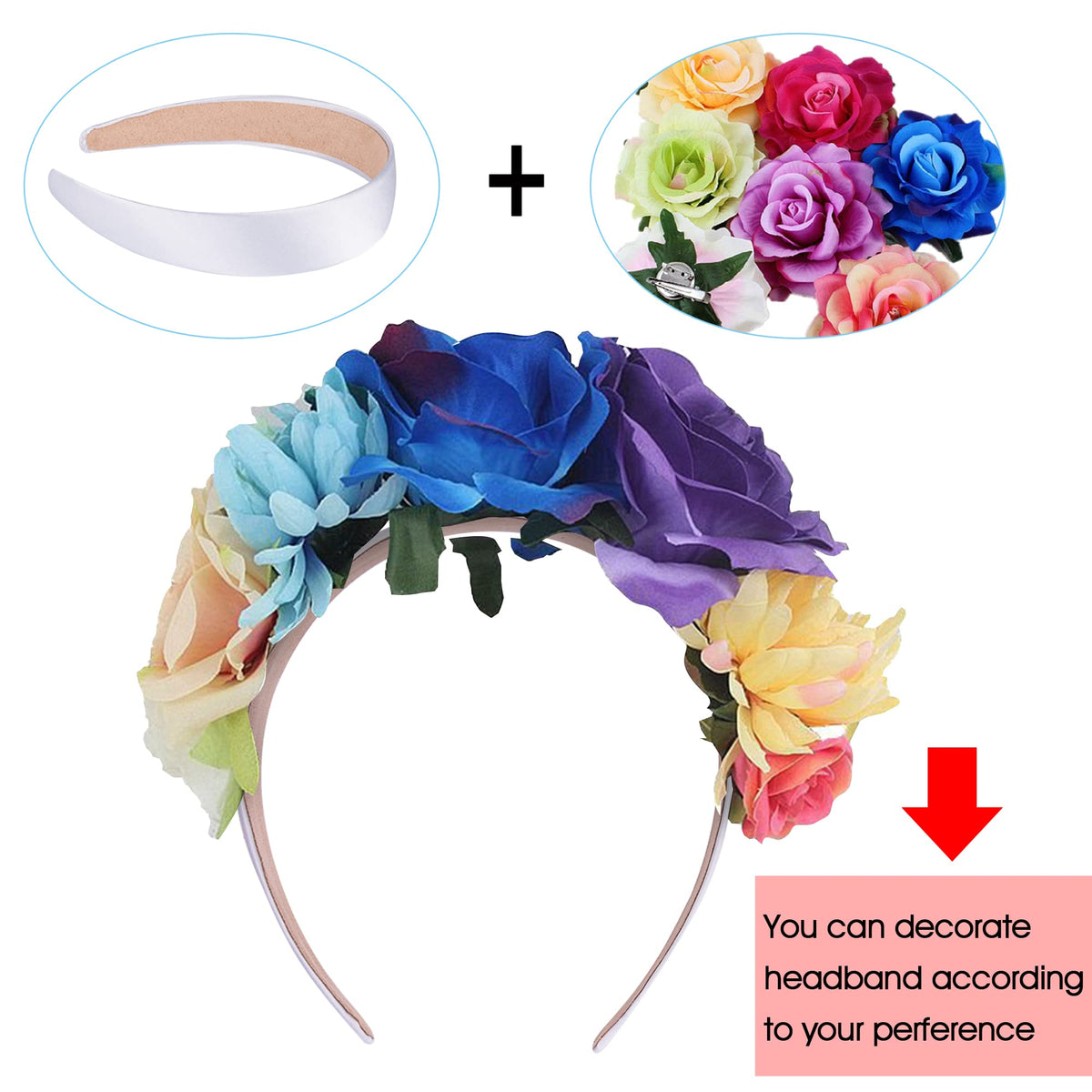 SIQUK headband soft lining ensures comfortable wear all day.