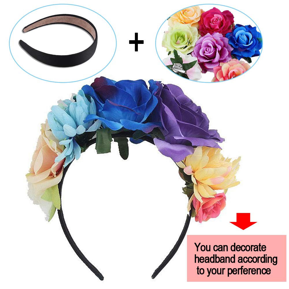 SIQUK headbands ready for DIY accessories like bows.