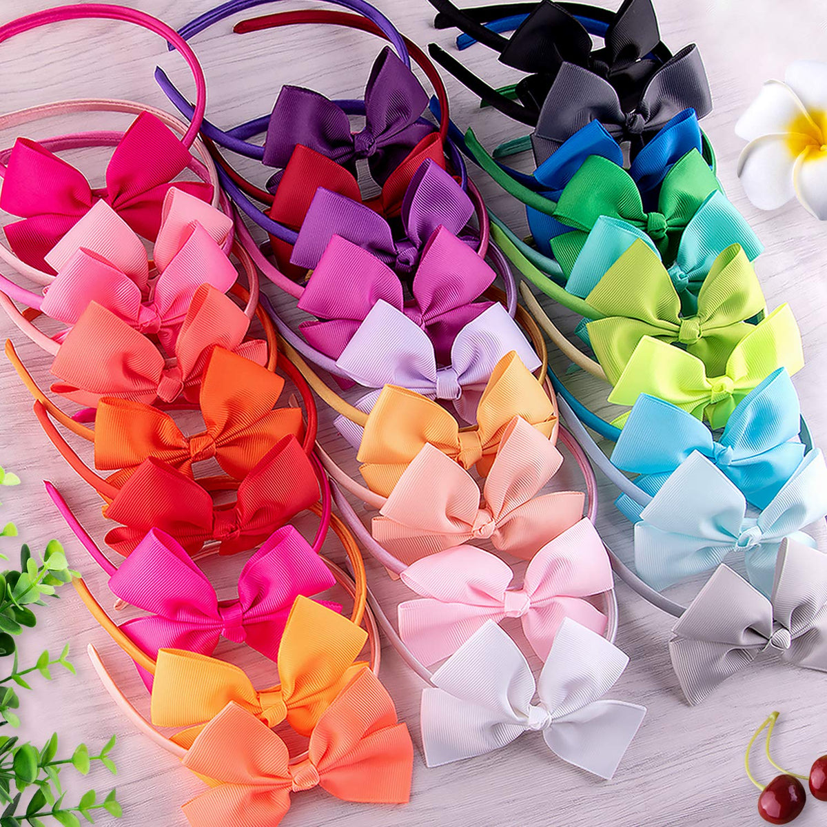 SIQUK party hair accessory bow headband adds festive charm.