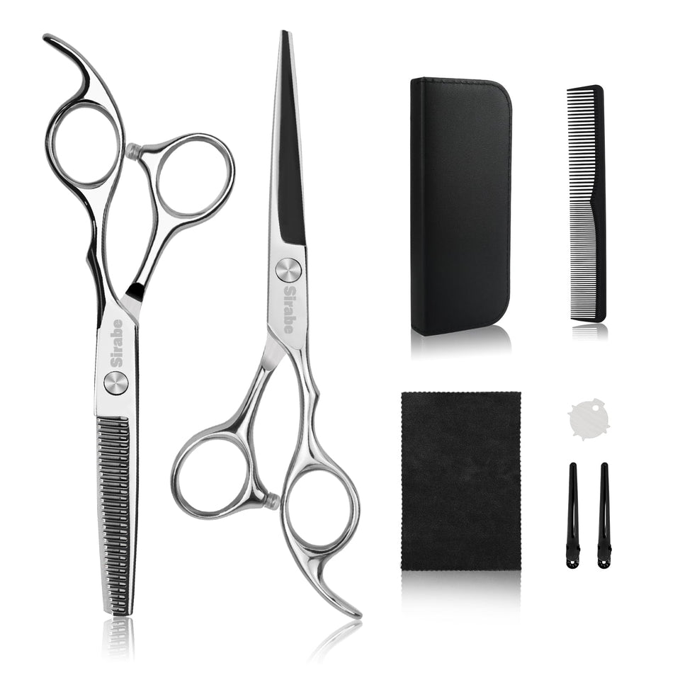 Sirabe cutting scissors 6.5 inch with precise blades for clean cuts.