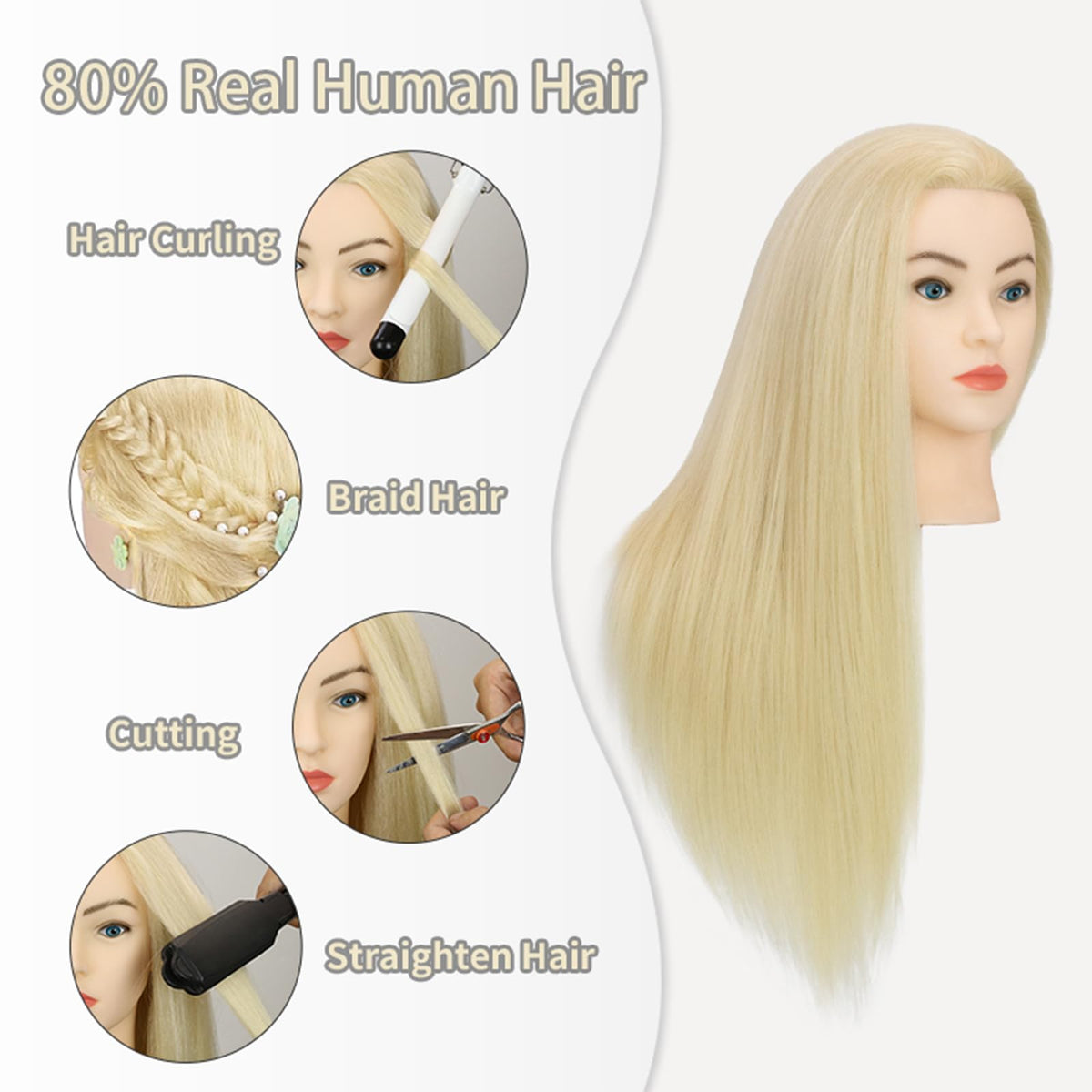 Sirydtm hair density 180% detail supports full-volume styling practice