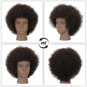Sirydtm mannequin head with stand for stable coloring and updo testing