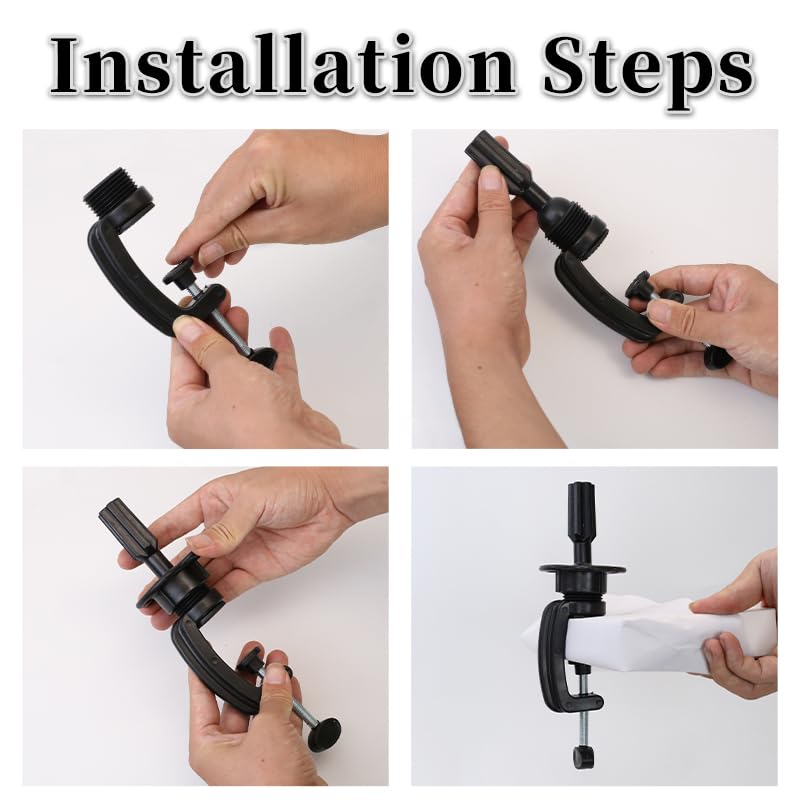 Sirydtm table clamp stand keeps the head secure during work