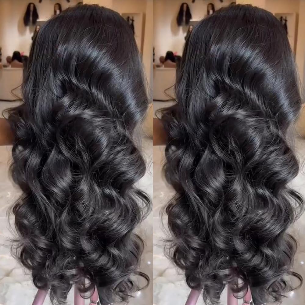 Pre-plucked natural hairline ready for immediate wear