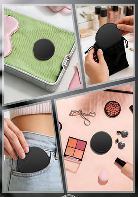 SisKokoro velvet pouch protects against scratches during travel.