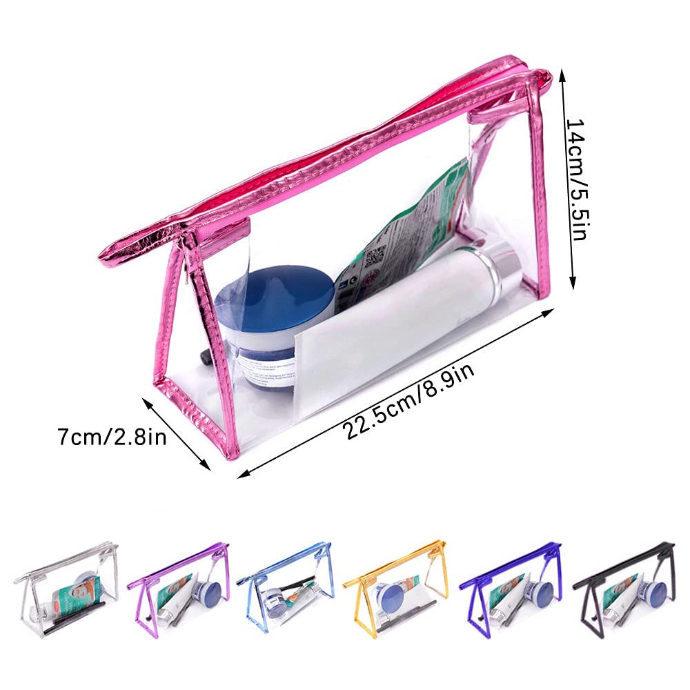 Sitake PVC travel toiletry bag keeps contents visible and protected on trips.