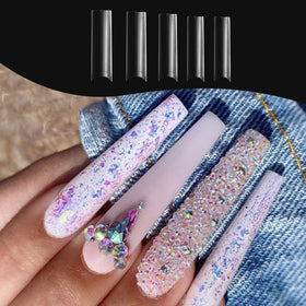 SITELENABY XXL nails fit for DIY or salon use, versatile decorations