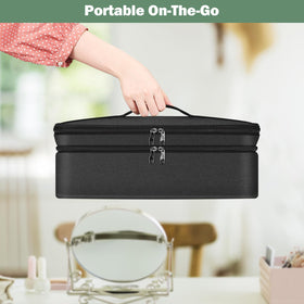 SITHON travel case exterior is water-resistant, protecting tools on the go.