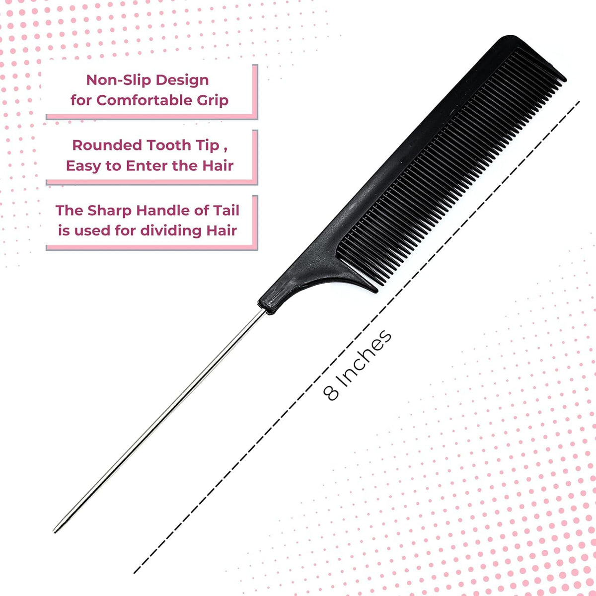 SIVOTE crochet pulling needle in rose gold for effortless extensions