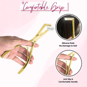 SIVOTE ergonomic non-slip handle improves control during installation.