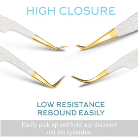 SIVOTE Japanese steel lash tweezers deliver ultra-precise tips for lash artistry.