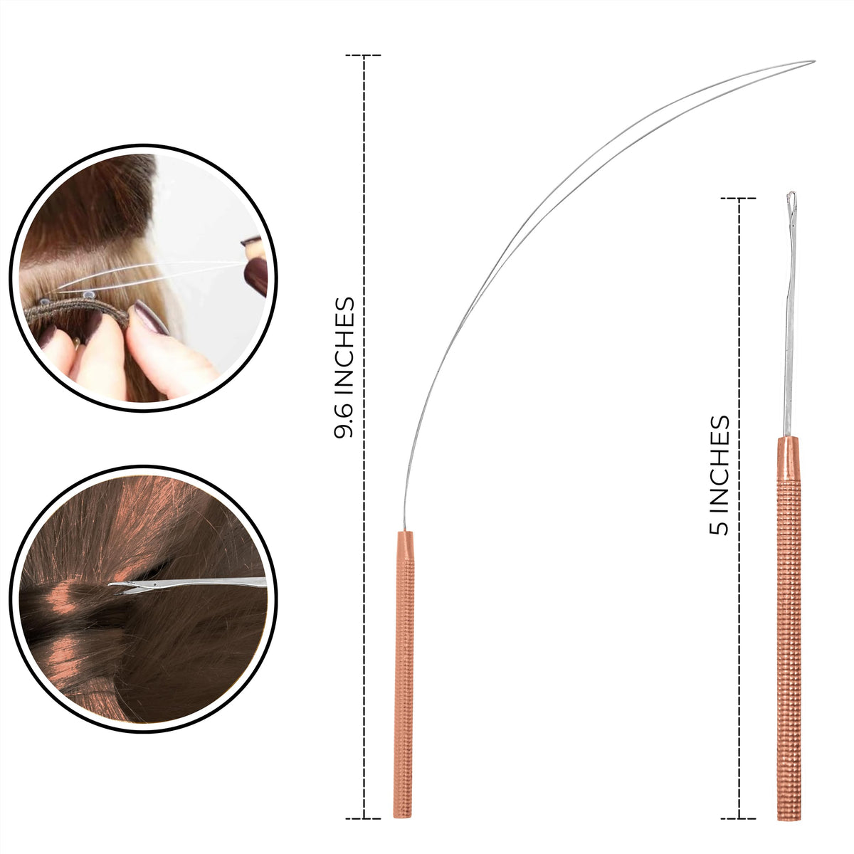 SIVOTE micro beads remover plier in rose gold for easy bead removal