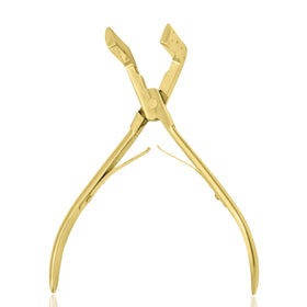 SIVOTE professional tape-in clamp in gold for precise, secure extension application.