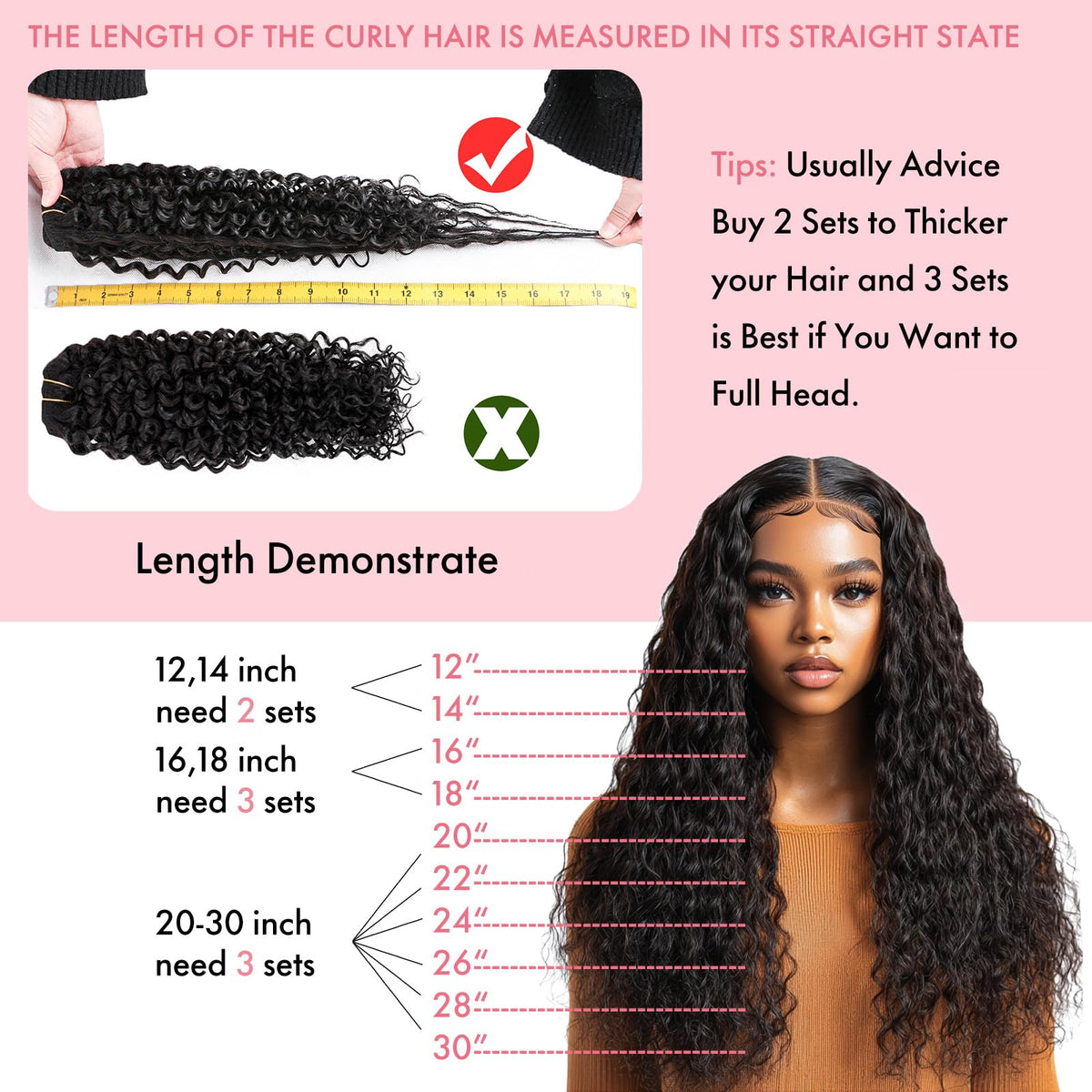 SIYUSI customizable-volume clip-ins-18inch versatile styling