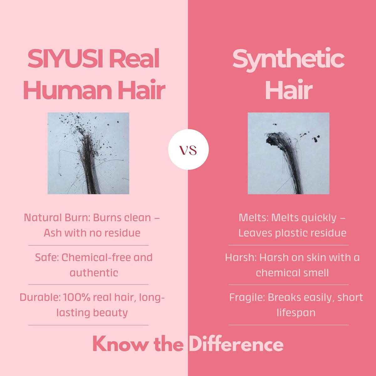 SIYUSI invisible scalp-friendly clips blend under the crown