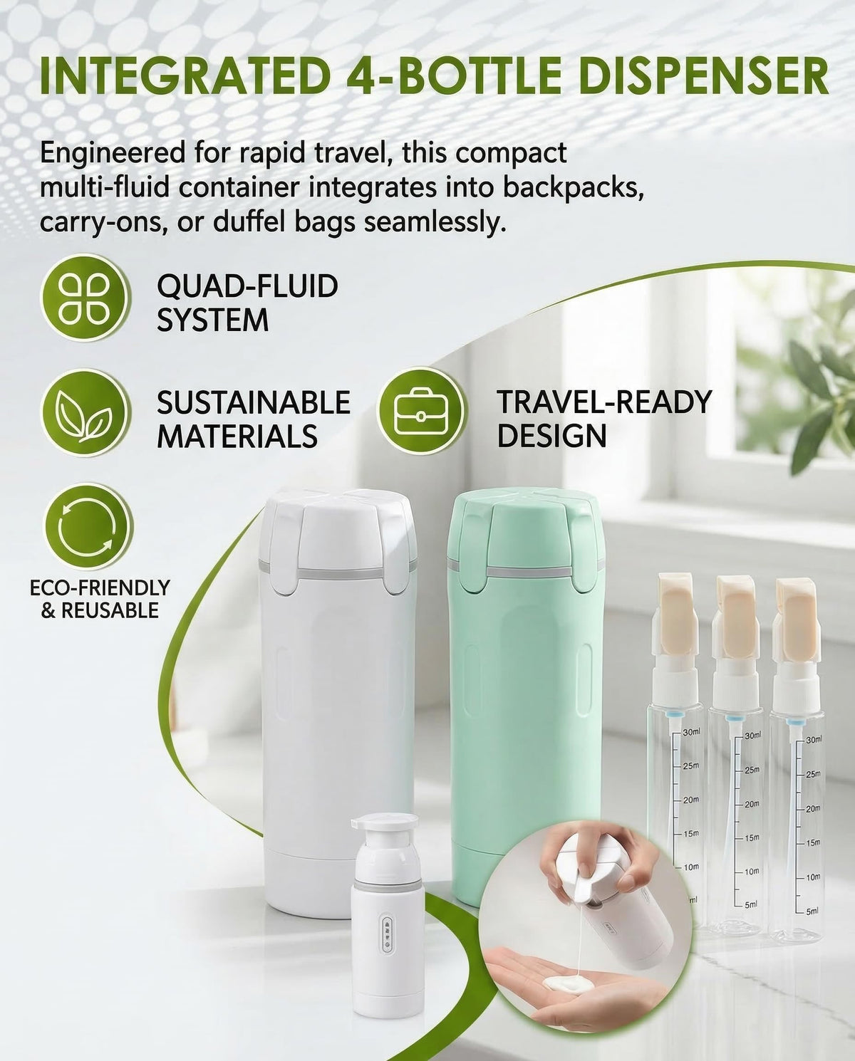 SJIJEJD leakproof cap provides a secure seal to prevent spills.