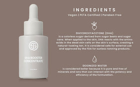SJOLIE DHA Booster Drops dropper adding precise shade customization to solution.