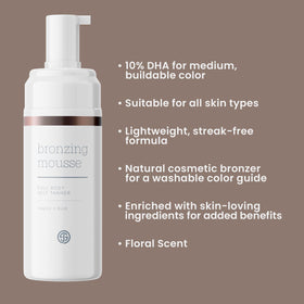 SJOLIE Self Tanner mitt application enabling even, precise coverage