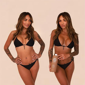 SJOLIE Sunless No.14 dried glow bronze after development.