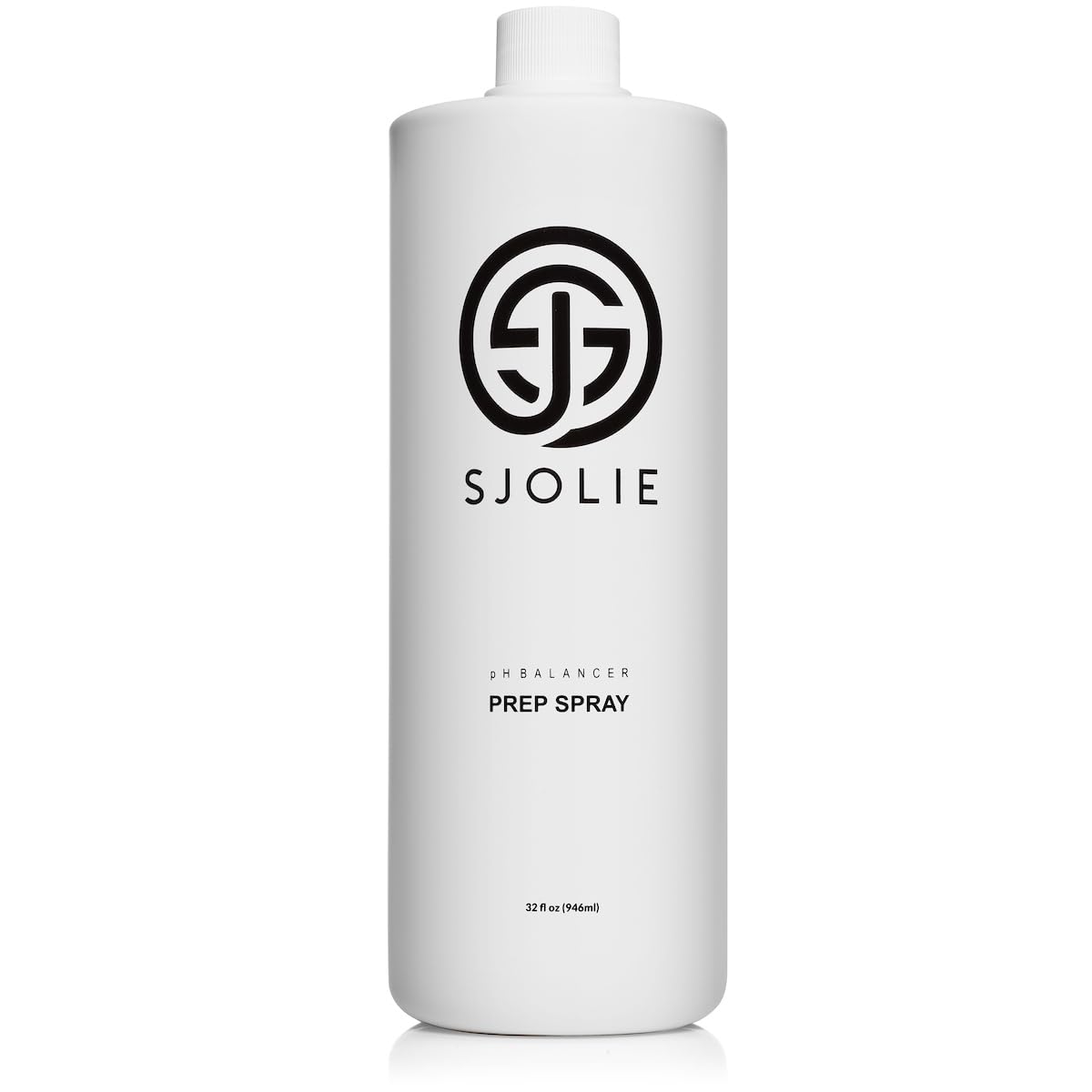 SJOLIE Sunless pH Balancing Spray bottle shown to help achieve a consistent spray tan prep