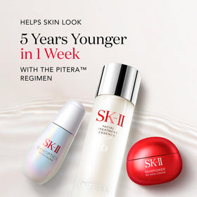 SK-II Essence bottle on display signals premium skincare.