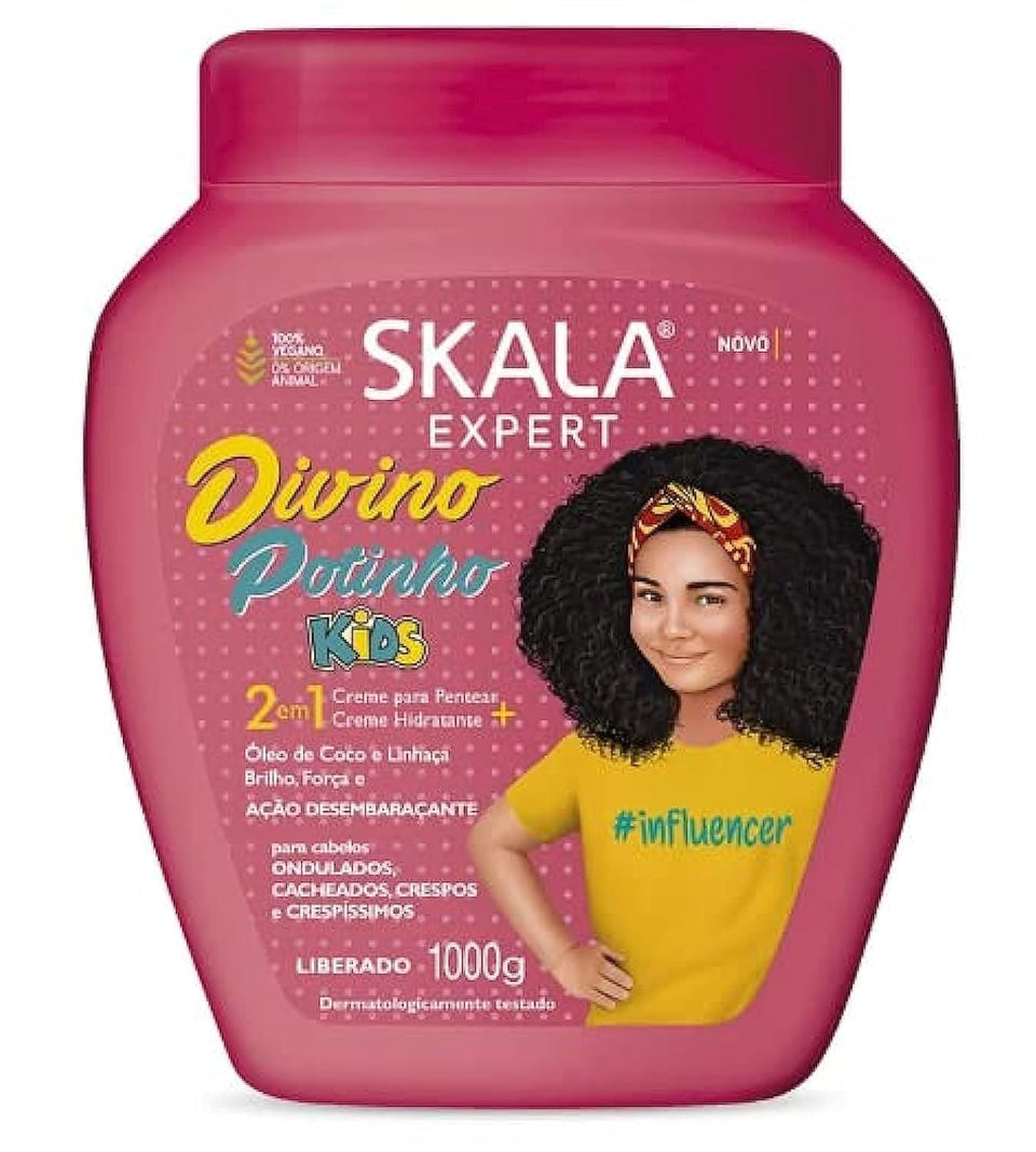 SKALA Divine Little Curls 2 in 1 Treatment Cream hydrates and smooths curly hair