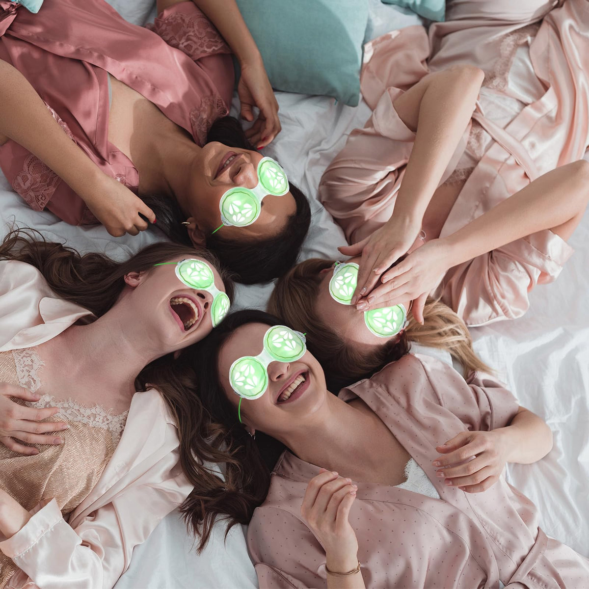 Skicuff cucumber eye pad perfect bridal showers or bridesmaids' gifts.