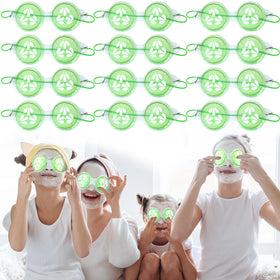 Skicuff cucumber eye pad cooling gel mask for refreshing spa sessions.