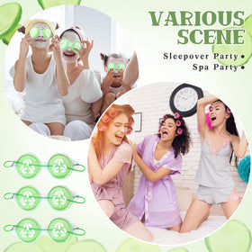 Skicuff eye pad for warm or cold use to revitalize the eye area.